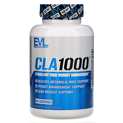 EVL Nutrition CLA 1000 Capsules