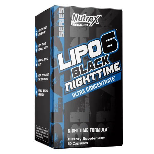 Nutrex Lipo 6 Black Nighttime