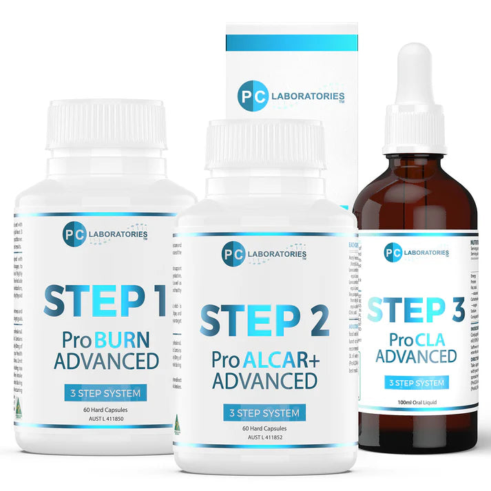 PC Laboratories 3 Step Fat Burner Stack