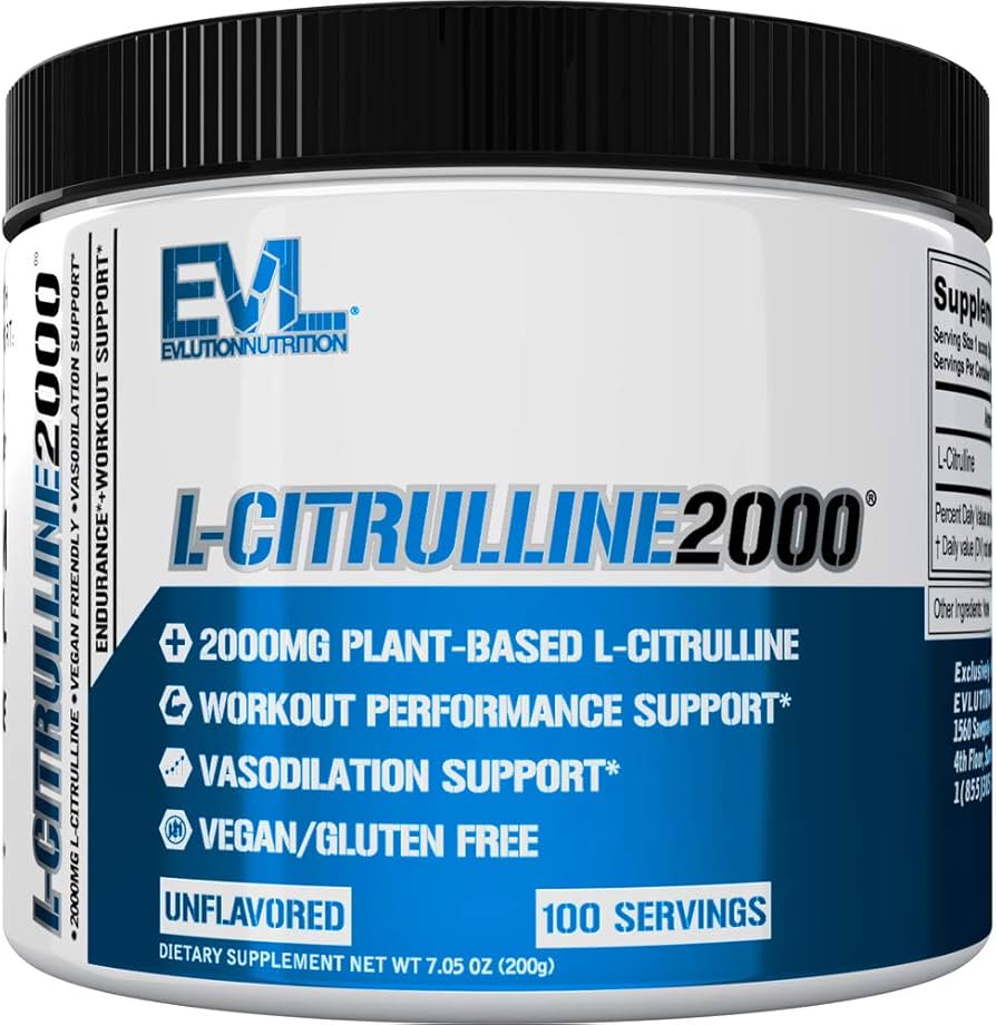 EVL Nutrition L-Citrulline 2000 Powder