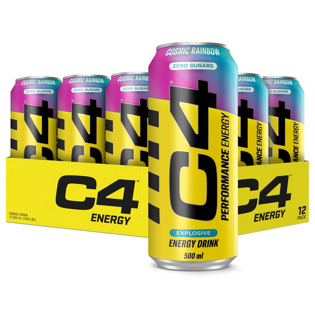 Cellucor C4 Carbonated Preworkout Can Zero Sugar RTD