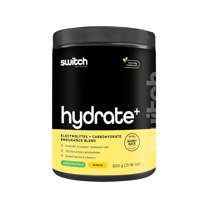 Switch Nutrition Hydrate Electrolytes PLUS Carbohydrates