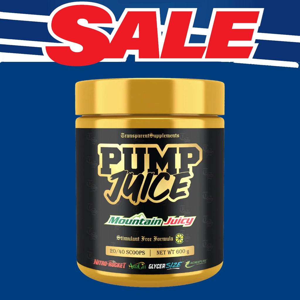 Pump Juice non-stim preworkout by Transparent Supplements