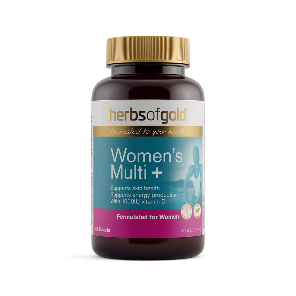 Herbs of Gold Womens Multi Plus 30 Tablets