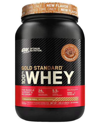 ON Gold Standard 100% Whey Protein Powder by Optimum Nutrition